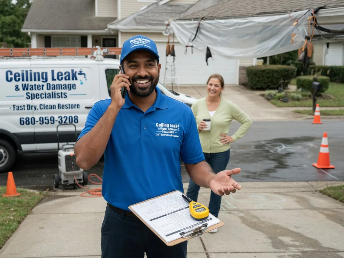 Ceiling Leak Cleanup Beech Bottom, WV FAQs